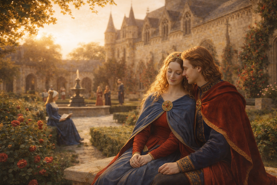 Karel IV a Blanka z Valois